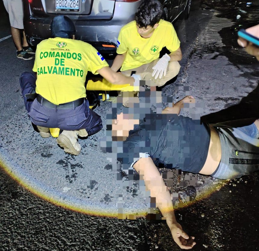 HOMBRE DE 34 AÑOS SUFRE BRUTAL GOLPIZA EN DISCOTECA DE SONSONATE