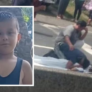 CONOZCA AL NIÑO QUE MURIÓ AL SER ATROPELLADO JUNTO A SU MADRE EN IZALCO, SONSONATE