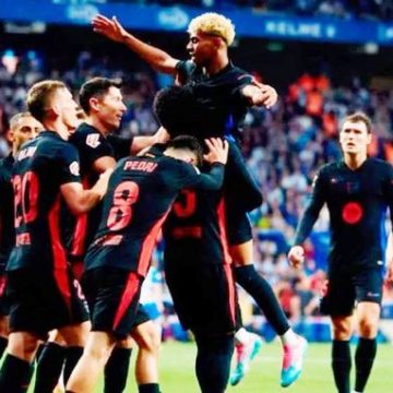 FC BARCELONA SE CORONA CAMPEÓN DE LA LIGA ESPAÑOLA CON TRIUNFO ANTE EL ESPANYOL