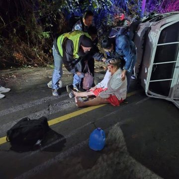 RACHA DE ACCIDENTES DE TRÁNSITO EN DIFERENTES PUNTOS DEL PAÍS DEJA LESIONADOS Y DAÑOS MATERIALES.