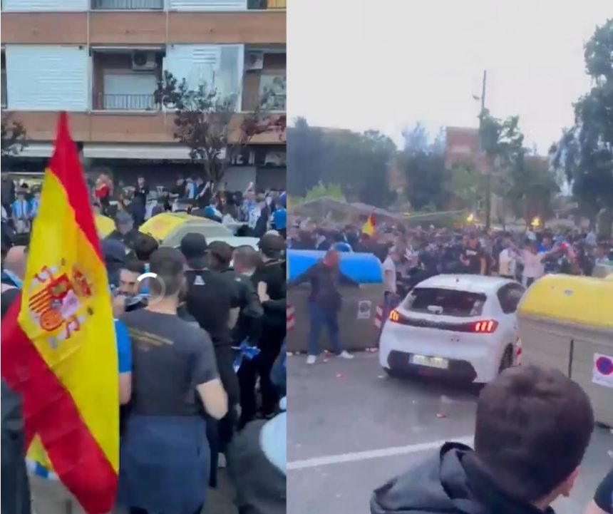 ATROPELLO MÚLTIPLE DEJA VARIOS HERIDOS ANTES DEL DERBI ENTRE ESPANYOL Y BARÇA EN CORNELLÀ-EL PRAT