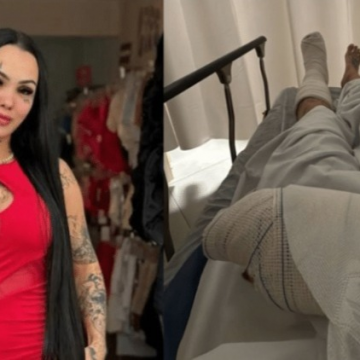 INFLUENCER BRASILEÑA LUNA AMBROZEVICIUS SOBREVIVE A ATAQUE CON CUCHILLO DURANTE TRANSMISIÓN EN VIVO