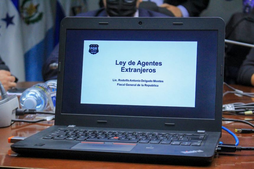 ASAMBLEA LEGISLATIVA APRUEBA LEY DE AGENTES EXTRANJEROS CON IMPUESTO DEL 30 % A ONG