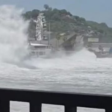PROTECCIÓN CIVIL EMITE AVISO POR OLEAJE MÁS ALTO Y RÁPIDO EN EL LITORAL SALVADOREÑO