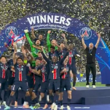 PSG GOLEA 5-0 AL INTER Y SE CORONA CAMPEÓN DE LA CHAMPIONS POR PRIMERA VEZ