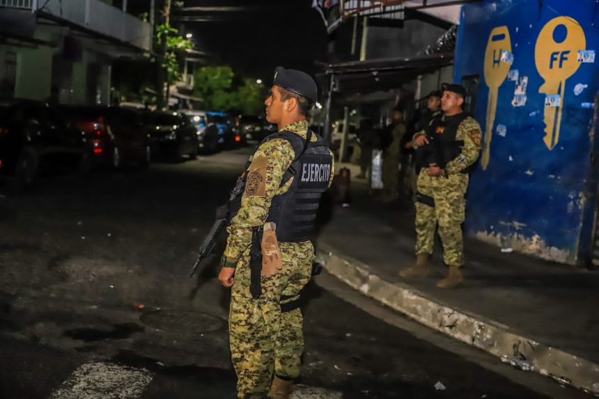 FUERZA ARMADA Y PNC RODEAN SAN BARTOLO PARA DESARTICULAR REDUCTOS DE PANDILLAS