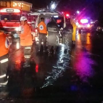 EN PLENA LLUVIA, LOS ACCIDENTES TIENEN OTRA CAUSA