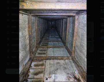 LOCALIZAN TÚNEL DE 600 METROS ENTRE MÉXICO Y ESTADOS UNIDOS PARA TRÁFICO DE DROGAS