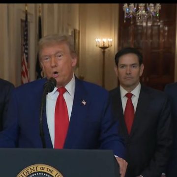 TRUMP PROCLAMA ÉXITO MILITAR “ESPECTACULAR” TRAS ATAQUES CONTRA IRÁN