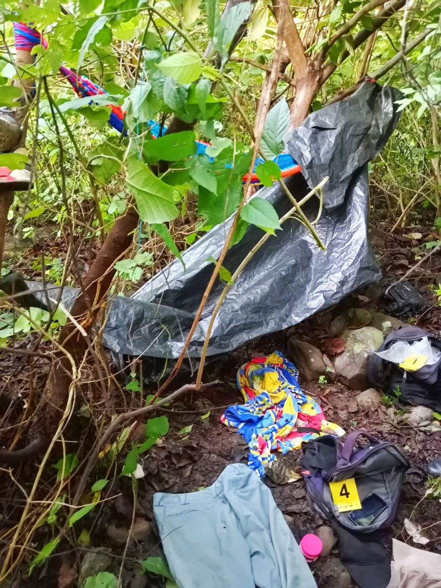 FUERZAS ESPECIALES DESMANTELAN CAMPAMENTO CLANDESTINO DE LA MS13 EN MORAZÁN SUR