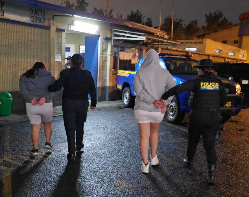 DOS SALVADOREÑAS CAPTURADAS EN GUATEMALA TRAS ATAQUE ARMADO QUE DEJÓ DOS MUERTOS