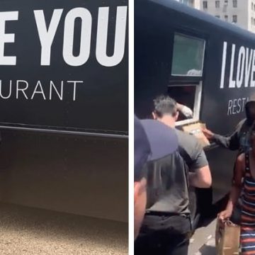 JADEN SMITH TRANSFORMA SU FOOD TRUCK SOLIDARIO EN UN RESTAURANTE GRATUITO PARA PERSONAS SIN HOGAR