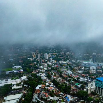 TORMENTAS FUERTES AFECTARÁN VARIAS ZONAS DE EL SALVADOR ESTE DÍA