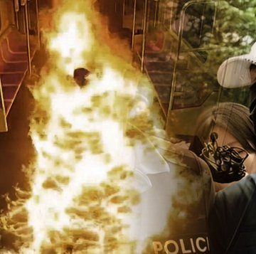 HOMBRE ACUSADO DE INTENTO DE ASESINATO TRAS INCENDIAR TREN LLENO DE PASAJEROS EN SEÚL
