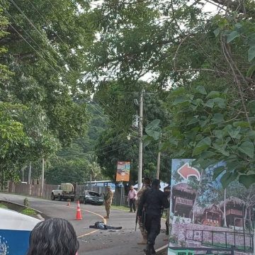 MOTOCICLISTA FALLECE TRAS SER EMBESTIDO POR PIPA EN CARRETERA HACIA LAGUNA DE APASTEPEQUE