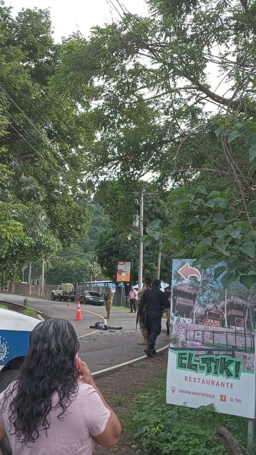MOTOCICLISTA FALLECE TRAS SER EMBESTIDO POR PIPA EN CARRETERA HACIA LAGUNA DE APASTEPEQUE