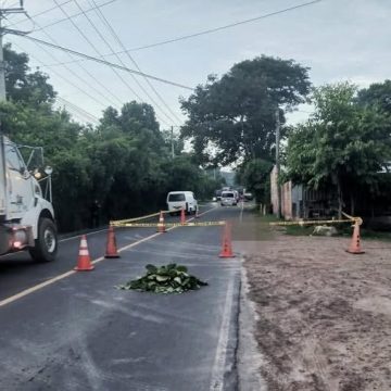 AGENTE POLICIAL FALLECE ATROPELLADO EN SAN RAFAEL CEDROS, CUSCATLÁN
