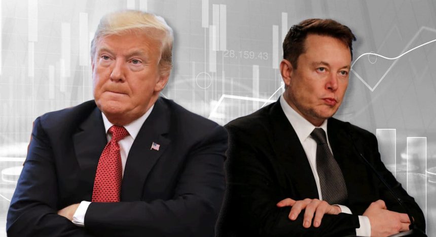 ELON MUSK Y DONALD TRUMP ROMPEN ALIANZA TRAS ELIMINACIÓN DE INCENTIVOS A VEHÍCULOS ELÉCTRICOS
