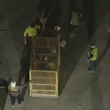 COLAPSO DE TÚNEL EN LOS ÁNGELES: 31 TRABAJADORES RESCATADOS CON VIDA TRAS HORAS DE ANGUSTIA