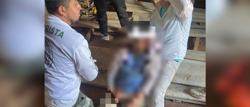 HOMBRE RESULTA HERIDO TRAS RECIBIR DESCARGA ELÉCTRICA EN ILOBASCO