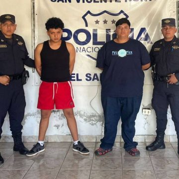 TRES DETENIDOS POR AGRESIÓN FÍSICA EN APASTEPEQUE, SAN VICENTE NORTE