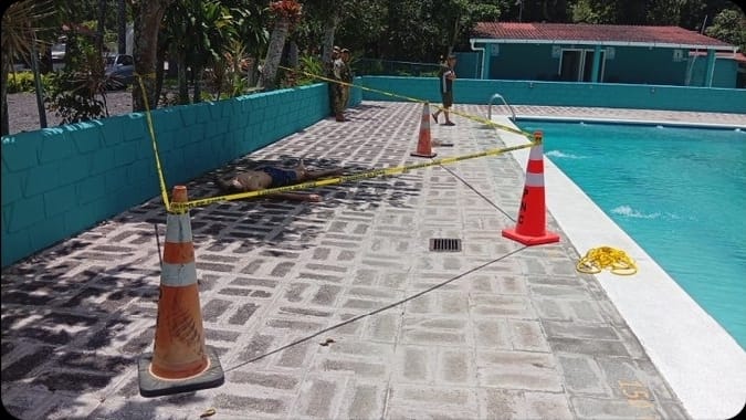 AHOGADO MENOR MUERE AHOGADO EN PISCINA DE TURICENTRO EN PERULAPÍA,CUSCATLÁN