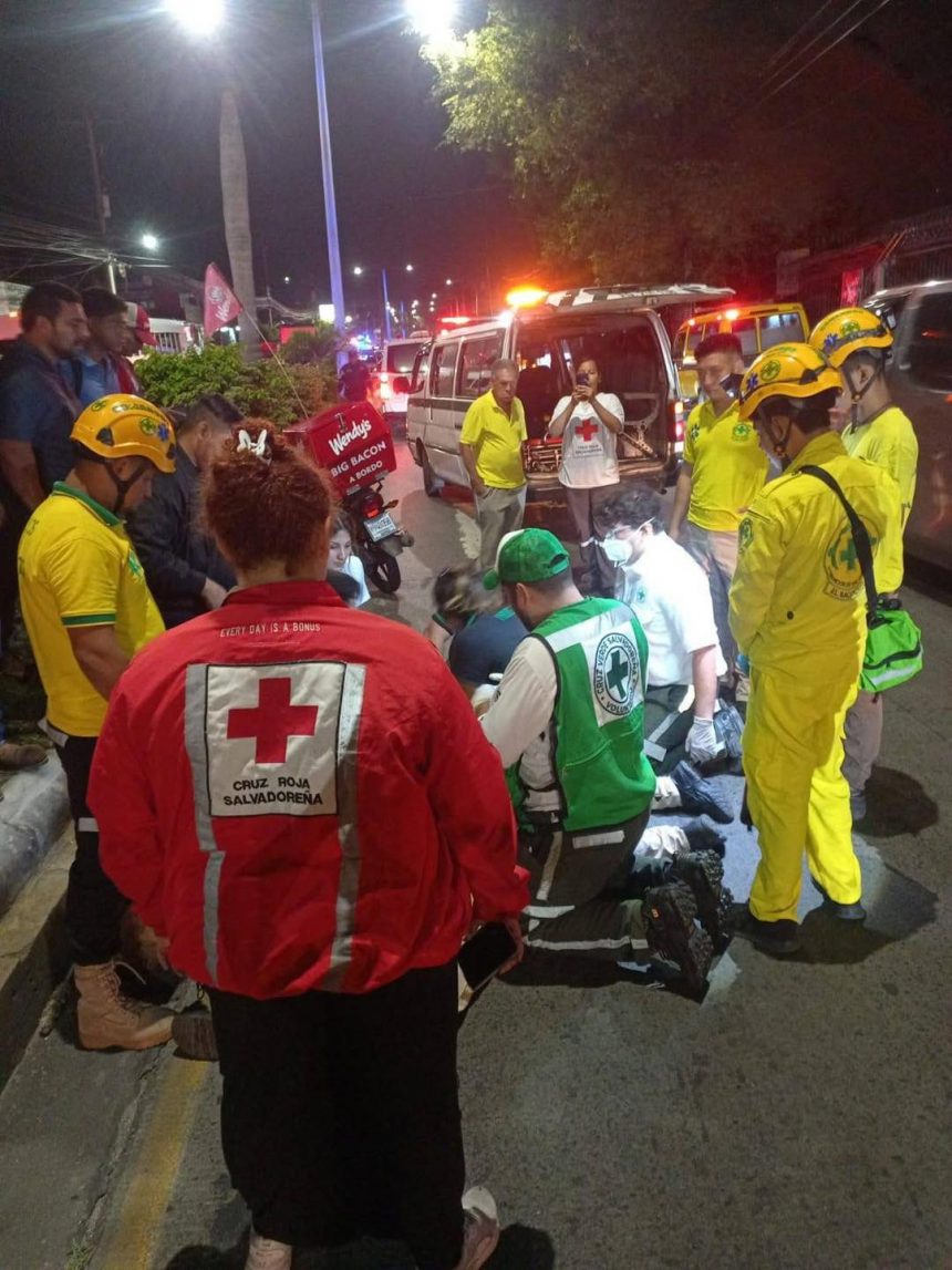 HOMBRE MUERE ATROPELLADO POR MOTOCICLISTA EN LA CARRETERA TRONCAL DEL NORTE, APOPA,SAN SALVADOR