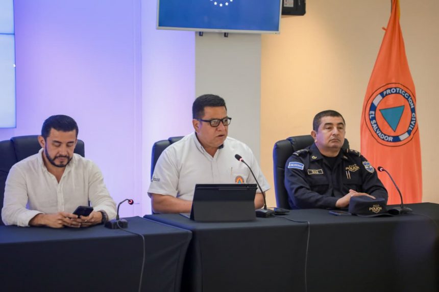 GOBIERNO PRESENTA BALANCE DE AFECTACIONES POR LLUVIAS EN EL ÁREA METROPOLITANA DE SAN SALVADOR