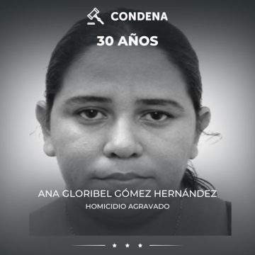 CONDENAN A 30 AÑOS DE PRISIÓN A MUJER POR HOMICIDIO AGRAVADO DE SU ESPOSO EN SAN MIGUEL