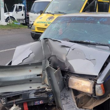 CINCO LESIONADOS EN ACCIDENTE DE TRÁNSITO EN ZACATECOLUCA, INCLUYENDO UNA MENOR DE EDAD