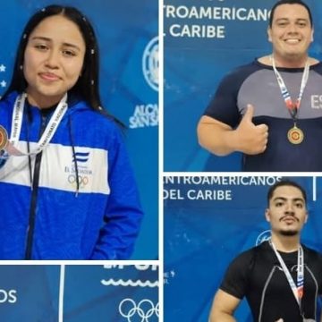 ATLETAS DE CHALCHUAPA DESTACARON EN EL 3° CAMPEONATO NACIONAL DE LEVANTAMIENTO DE PESAS
