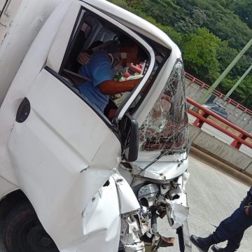 ACCIDENTE DE TRÁNSITO EN EL PASO DEL JAGUAR DEJA UNA PERSONA GRAVEMENTE LESIONADA
