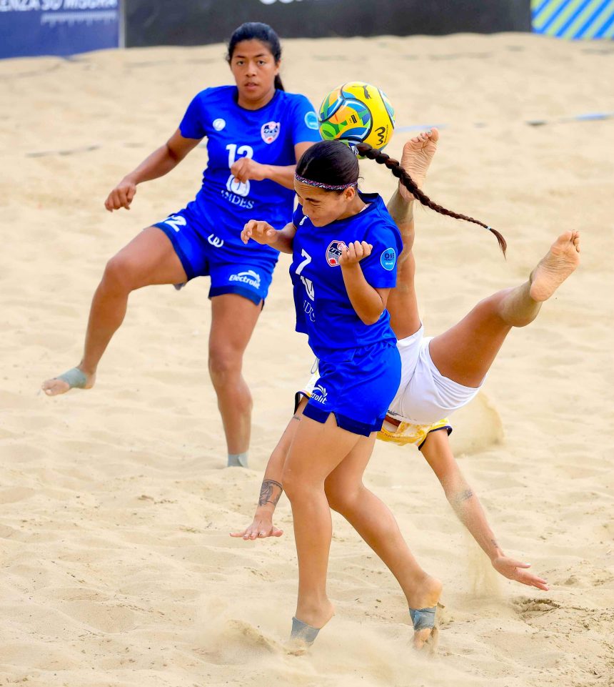 SELECCIÓN FEMENINA DE FÚTBOL PLAYA DE EL SALVADOR CAE ANTE HIGICONTROL MELILLA