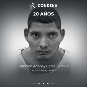 CONDENAN A 20 AÑOS DE CÁRCEL A HOMBRE POR ASESINATO EN SAN MIGUEL