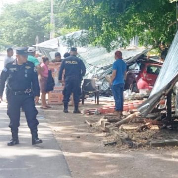 ACCIDENTE DE TRÁNSITO EN RUTA DE PAZ DEJA DOS PERSONAS LESIONADAS EN MORAZÁN
