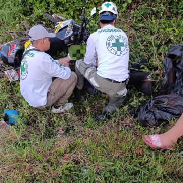 MOTOCICLISTA MUERE TRAS ACCIDENTARSE POR ESQUIVAR A UN PERRO EN CARRETERA DE OPICO A CIUDAD ARCE