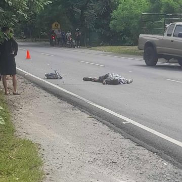 MUERE MOTOCICLISTA ATROPELLADO POR VEHÍCULO EN CARRETERA A LA COSTA DEL SOL
