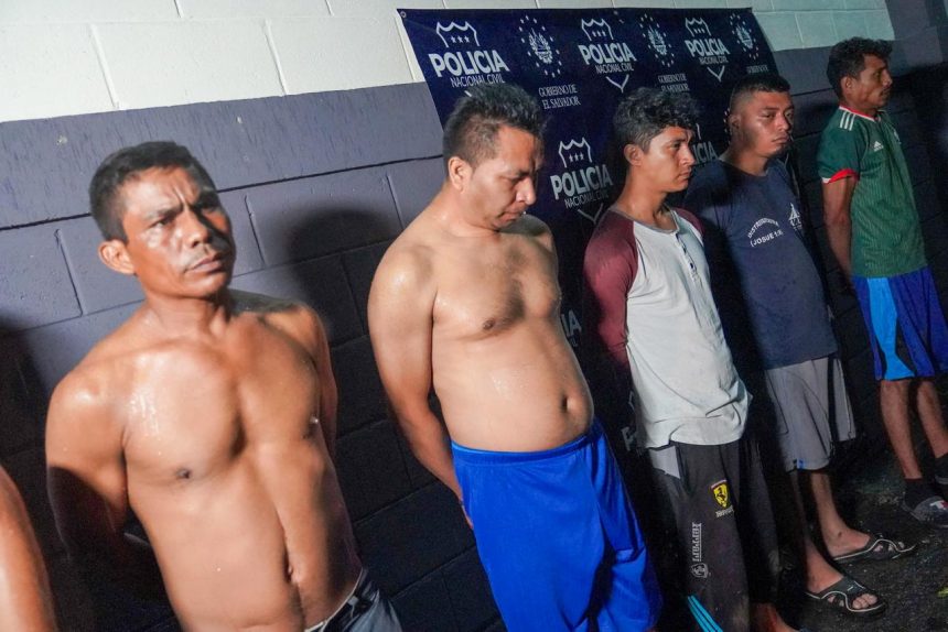FGR Y PNC EJECUTAN OPERACIÓN PERSEO EN SONSONATE CON 57 CAPTURAS
