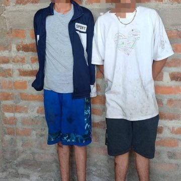 CAPTURAN A PAREJA DE JÓVENES POR HURTO DE MOTOCICLETA EN SAN VICENTE; LA MOTO FUE ENCONTRADA DESARMADA