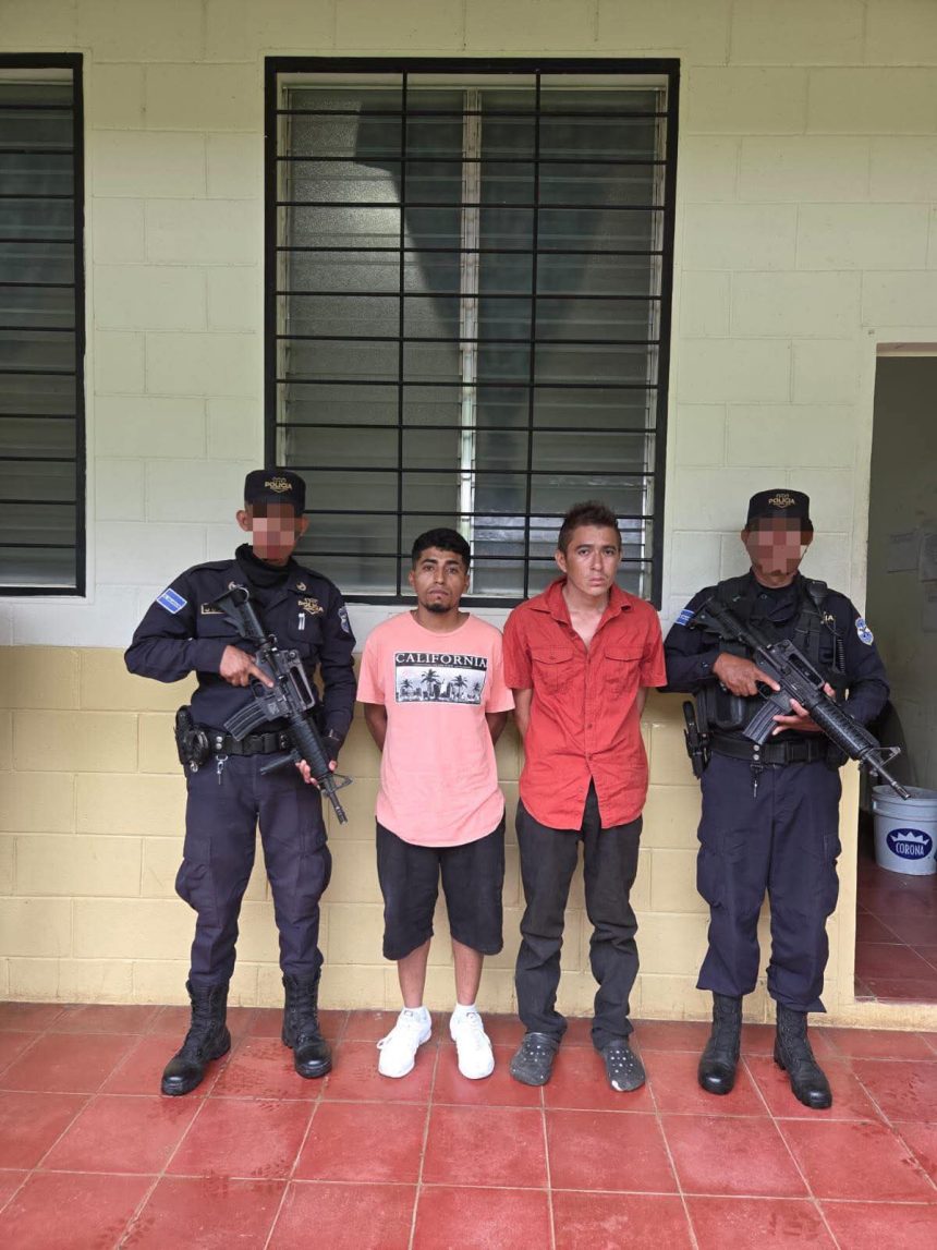 CAPTURARON A DOS ACUSADOS DE HOMICIDIO EN SANTA ANA