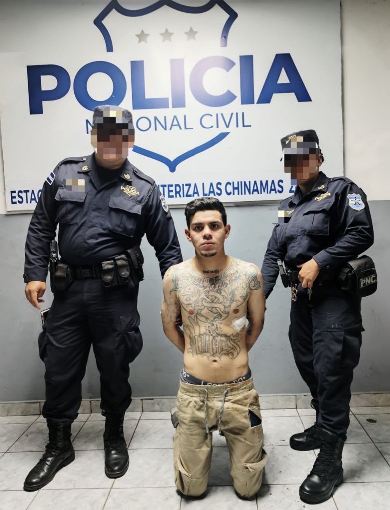 marero 1 GUATEMALA ENTREGA A DOS PANDILLEROS SALVADOREÑOS BUSCADOS POR EXTORSIÓN Y HOMICIDIO