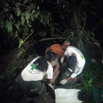 HOMBRE RESULTA LESIONADO TRAS SER ATROPELLADO EN CARRETERA DE SANTA ANA A METAPÁN