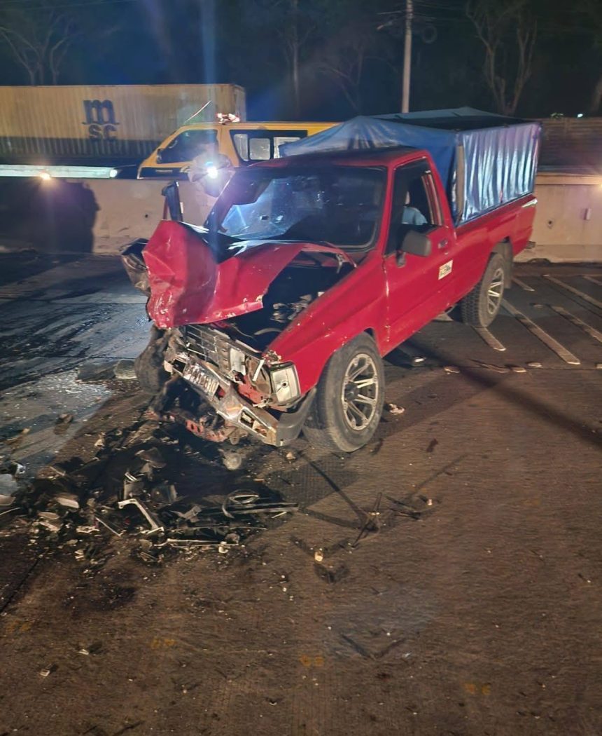 CONDUCTOR MUERE TRAS HUIR DE ACCIDENTE Y SER ATROPELLADO EN EL REDONDEL CLAUDIA LARS