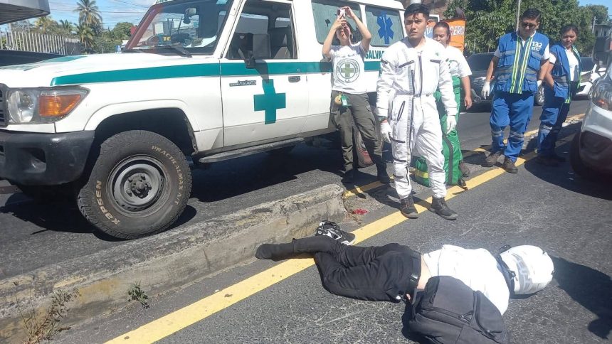 MOTOCICLISTA PIERDE LA VIDA TRAS ACCIDENTE DE TRÁNSITO EN EL BULEVAR VENEZUELA
