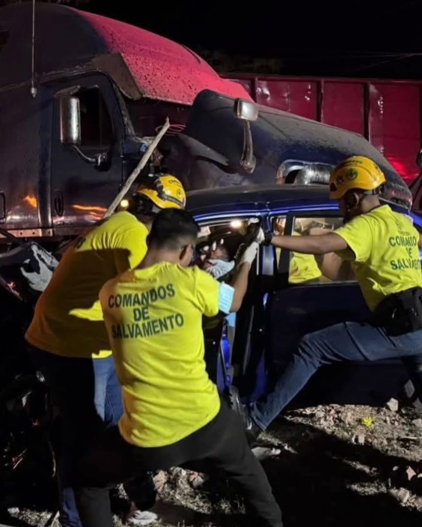 FALLECIERON DOS SALVADOREÑOS EN ACCIDENTE VIAL; HABÍAN LLEGADO AL PAÍS DE VACACIONES