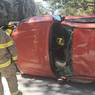 CUATRO PERSONAS RESULTARON LESIONADAS EN ACCIDENTE DE TRÁNSITO EN EL PITAL,CHALATENANGO