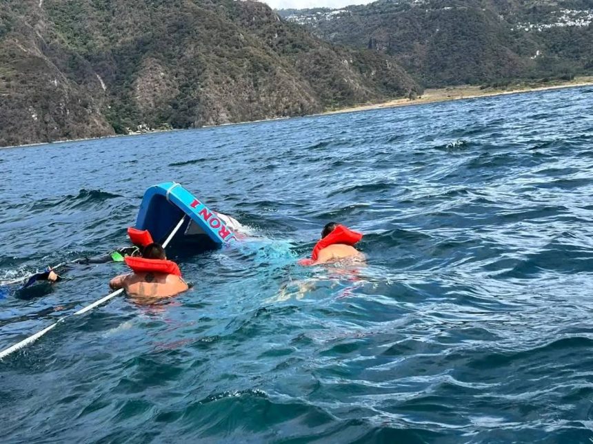 PASEO FAMILIAR TERMINA EN TRAGEDIA EN GUATEMALA: DOS MUJERES MUEREN EN NAUFRAGIO EN LAGO ATITLÁN