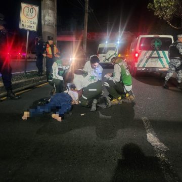 MUJER FALLECE TRAS SER ATROPELLADA EN BULEVAR DEL EJÉRCITO, SOYAPANGO
