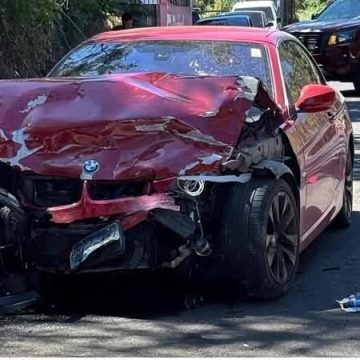 ACCIDENTE DE TRÁNSITO DEJA DOS PERSONAS LESIONADAS EN CUSCATLÁN