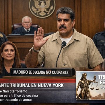 MADURO SE DECLARA NO CULPABLE ANTE TRIBUNAL FEDERAL EN NUEVA YORK
